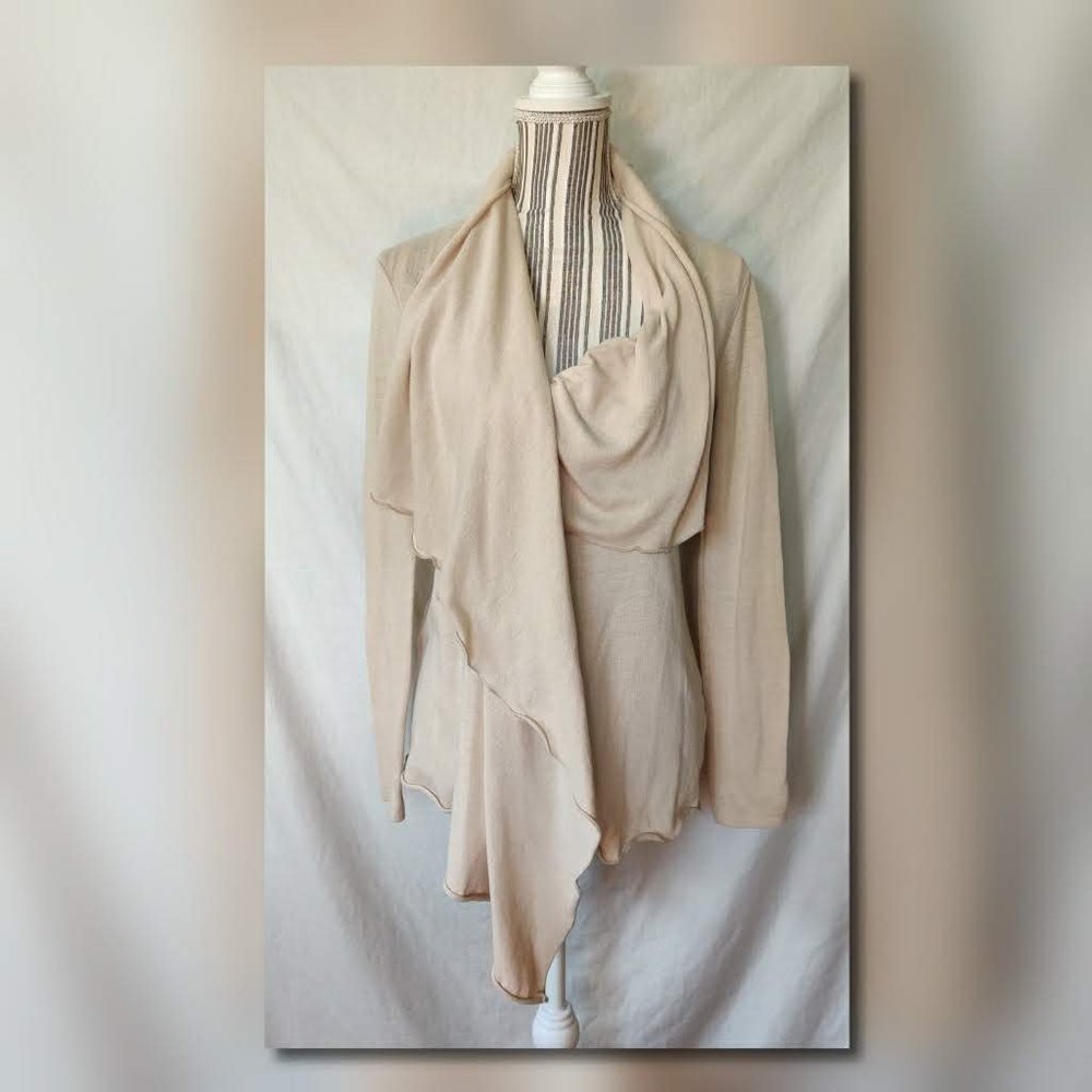 Matty M Layer Sweater in Cream